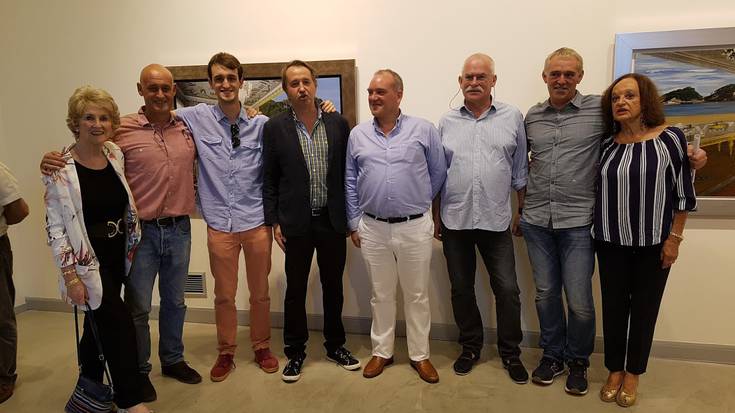 Eduardo Laborderen erakusketa zabaldu da Oxford aretoan