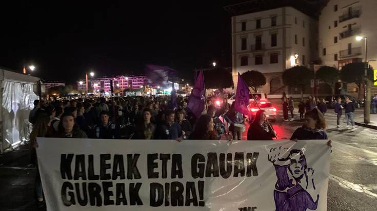 Santelmoetan gertatutako erasoak salatzeko protestara deitu du Mugimendu Feministak