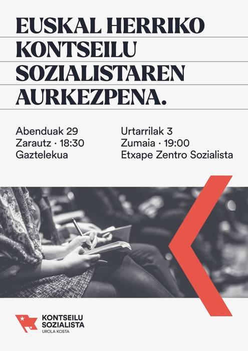 Euskal Herriko Kontseilu Sozialistaren aurkezpena