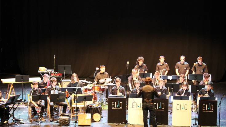 Baztartxora ere iritsi da Euskadiko Ikasleen Jazz Orkestra