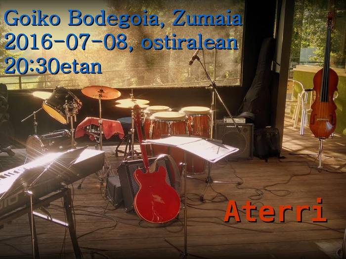 Kontzertua eta bertso bazkaria, asteburuan, Goiko tabernan