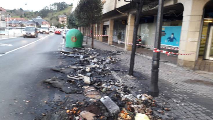 Urola Kostako Udal Elkartearen oharra, edukiontzien erretzea dela eta