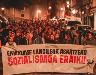 Martxoaren 8ko lanketaren barruan, hitzaldia eta asanblada egingo ditu Itaiak asteburuan