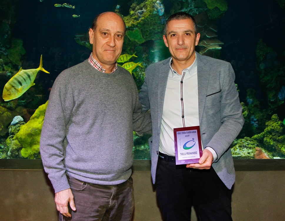Kirol Federatuen saria jaso du Txelu Fernandez Anaitasuna Kakute Xake taldekoak