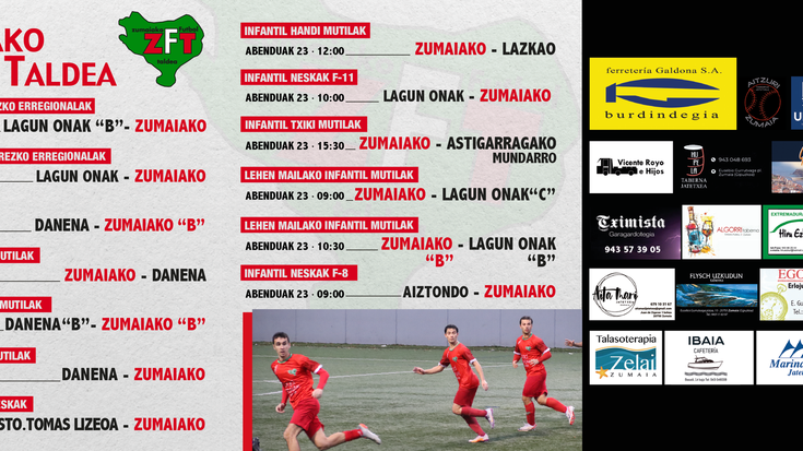 Aste honetako partidak