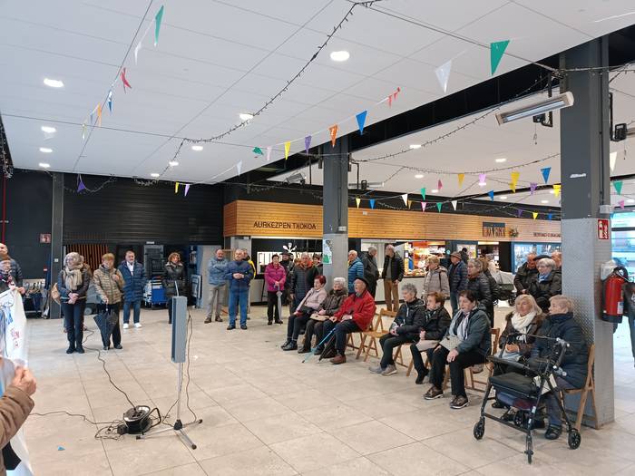 Pentsio duinen eskaera berretsiz ospatu dute borrokaren seigarren urtemuga