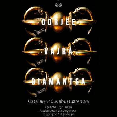 Erakusketa: J.R. Llavori Romateten 'Dorjee Vajra diamantea'