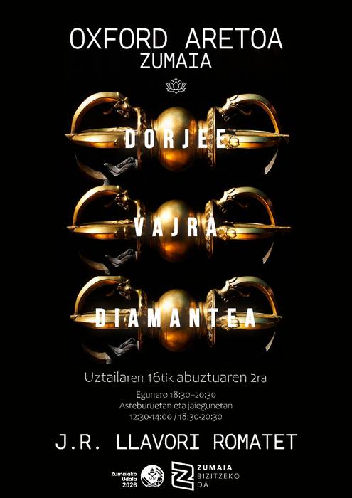 Erakusketa: J.R. Llavori Romateten 'Dorjee Vajra diamantea'