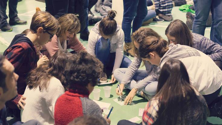 1.115 euro bildu dituzte La Salleko Jai Solidarioan