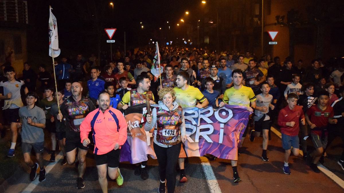 Jauzia emateko prest da Korrika eskualdean