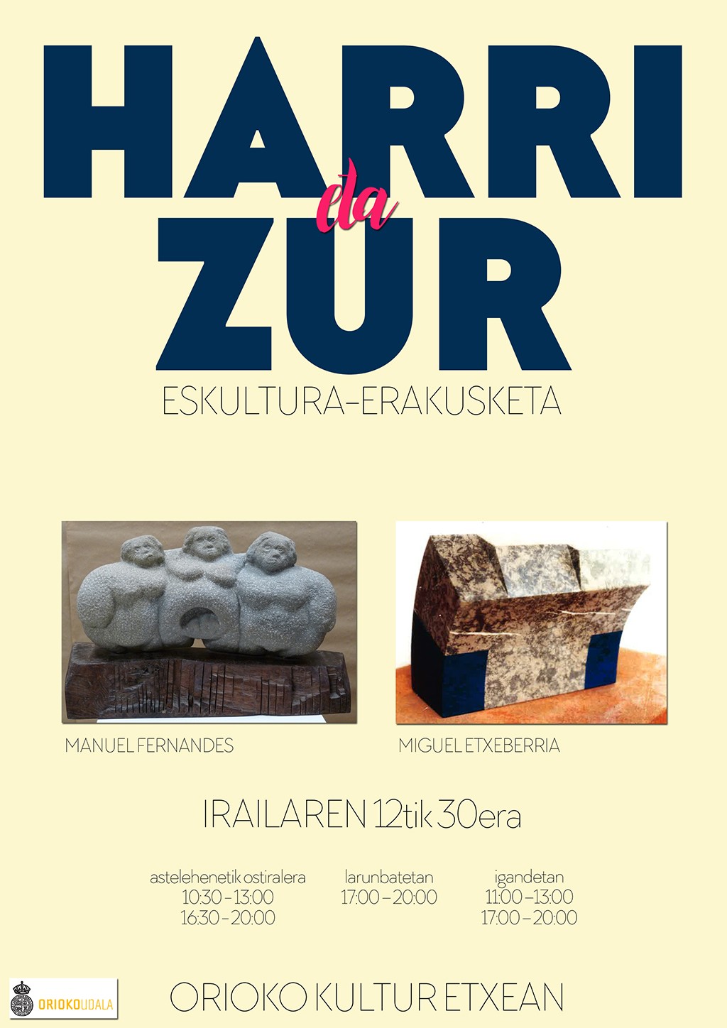 Eskultura-erakusketa kultur etxean