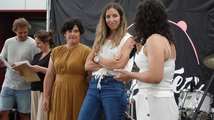 Nerea Oteiza eta Ninoshka Gozategi omendu dituzte Orio Eragin klubaren egunean