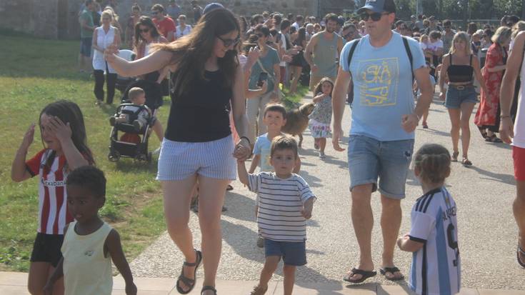 Azken Portuko festetan, haurrak protagonista