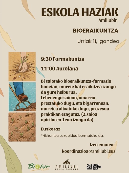 Saioa: Bioeraikuntzaren formakuntza eta auzolana