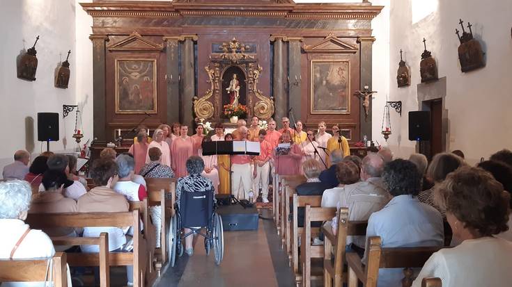Music'O Choeur ahots taldeak kontzertua eskaini du Elosiagan