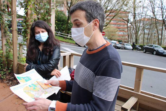 Gipuzkoako Orientazio Taldearekin lankidetzan, hiru ibilbide diseinatu dituzte Zarauzko Eraztun Berde Urdinean