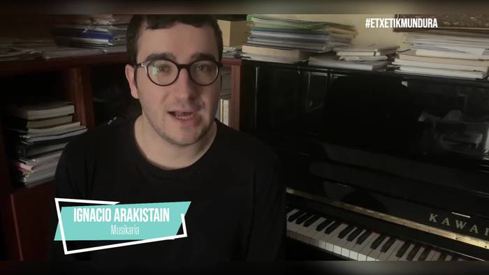 Ignacio Arakistain, Haitz Munizio eta lagun talde zarauztar bat izango dira gaur #EtxetikMundura egitasmoko protagonistak