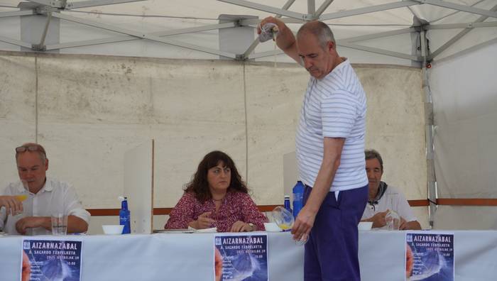 Uztailaren 18an jokatuko dute Aizarnazabalgo Sagardo Txapelketa