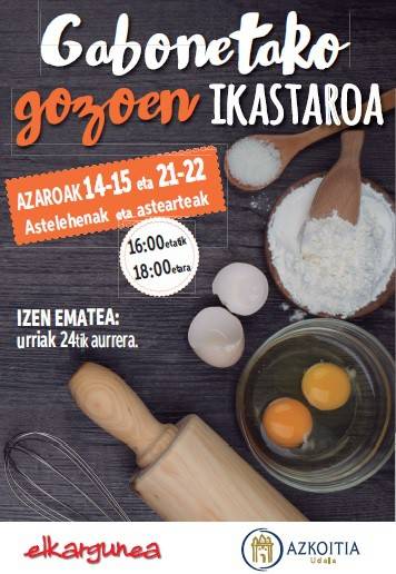 Gozogintza ikastaroa izango da azaroan Elkargunean