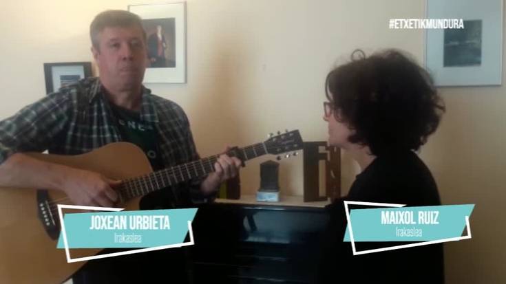 Joxean Urbieta eta Maixol Ruizen musika, etxetik mundura