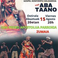 Aba Taanoren gospel kontzertua