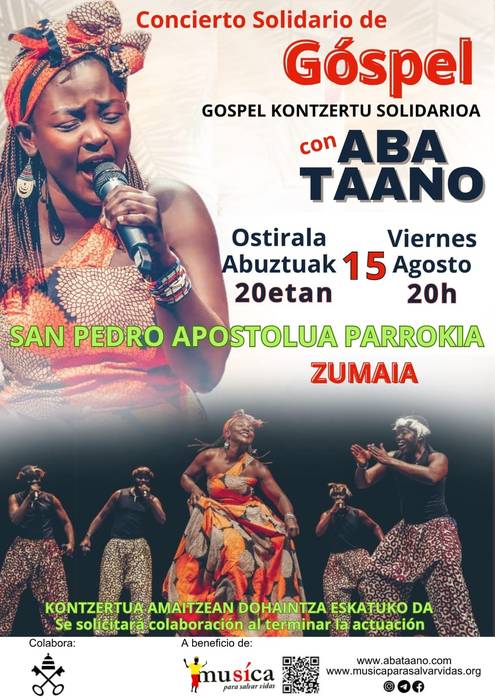 Aba Taanoren gospel kontzertua