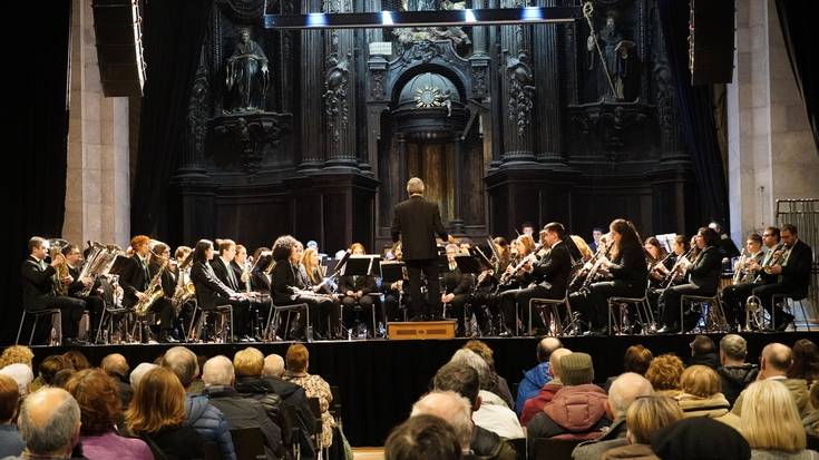 Udal Musika Bandako kideek kontzertuarekin ospatu dute Santa Zezilia eguna