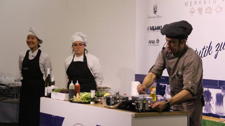 Haragia, patata eta arrautza protagonista larunbateko 'Merkatutik zuretzat!' saioan