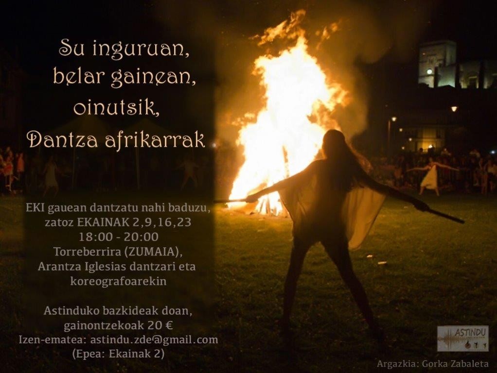 Eki gauean dantza egiteko deialdia egin du Astinduk