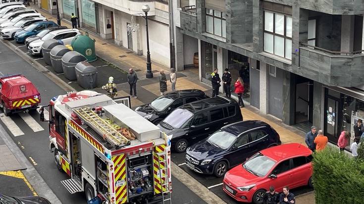 Sute txiki bat izan da Ildefonso Gurrutxaga kaleko garajeetan