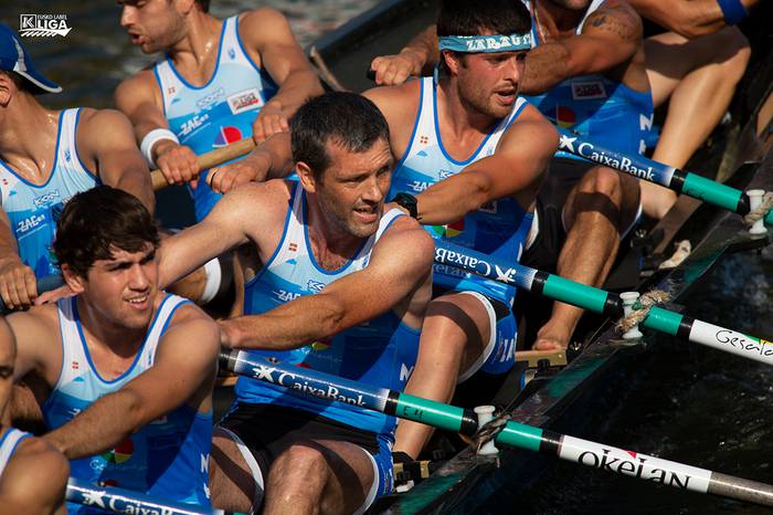 Zarautz hamargarren sailkatu da Aresko estropadan