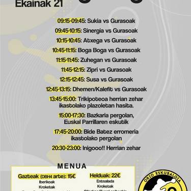 IV. Eragin Eguna