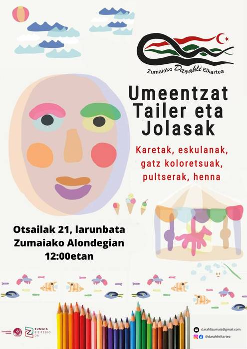 Darahli: umeentzat tailer eta jolasak