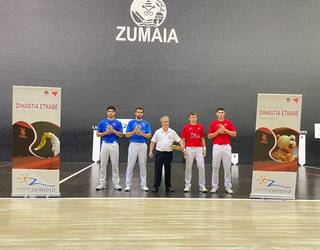 Maila handiko bi pilota partida ikusteko aukera izan dute Aitzurin