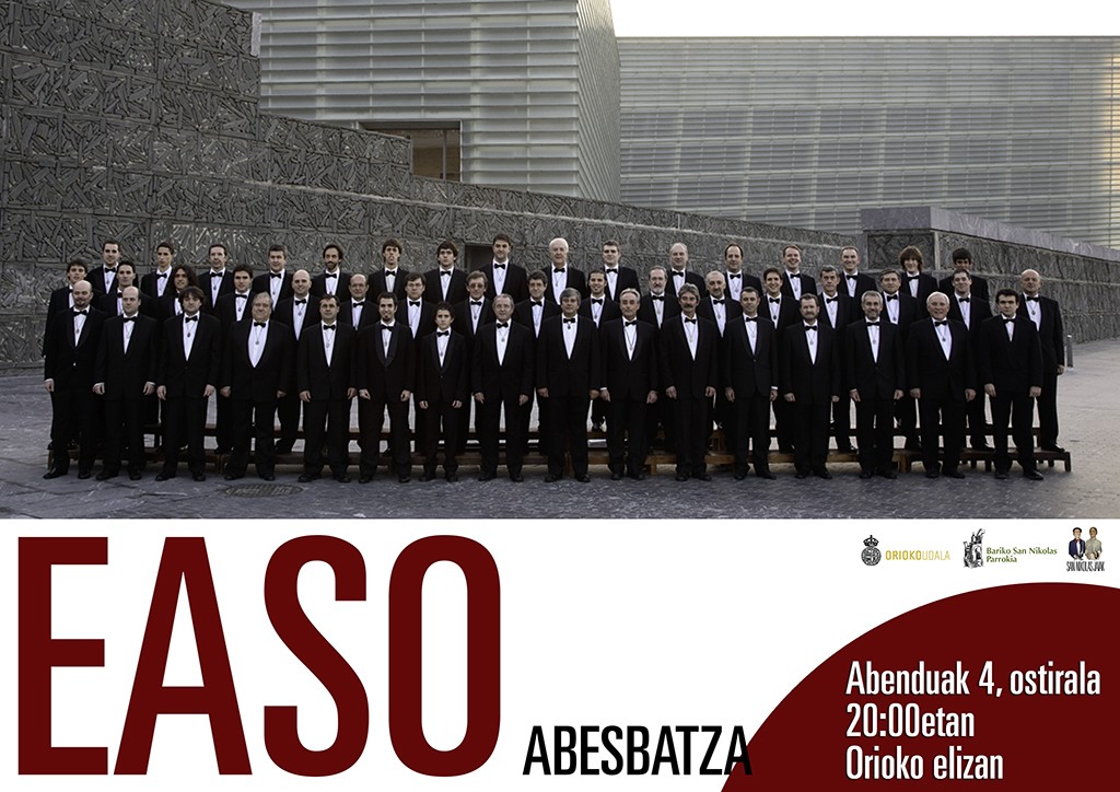 Kartelak: Easo abesbatzaren kontzertua