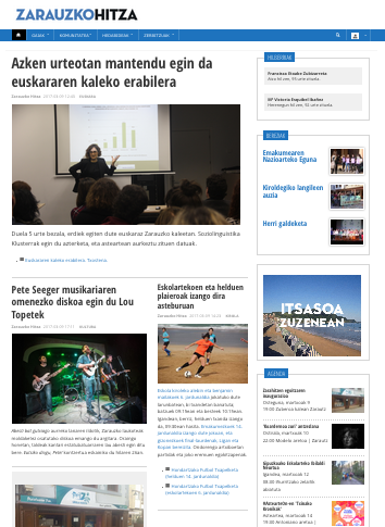 Egonkortzen eta goraka