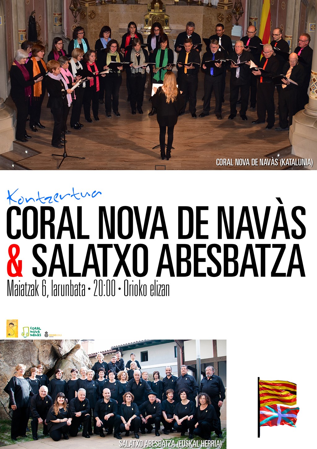 Coral Nova de Navàs abesbatzaren kontzertua