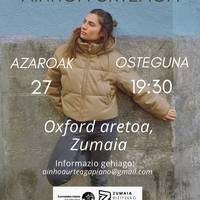 Ainhoa Urteagaren 'Arrakala' diskoaren aurkezpena