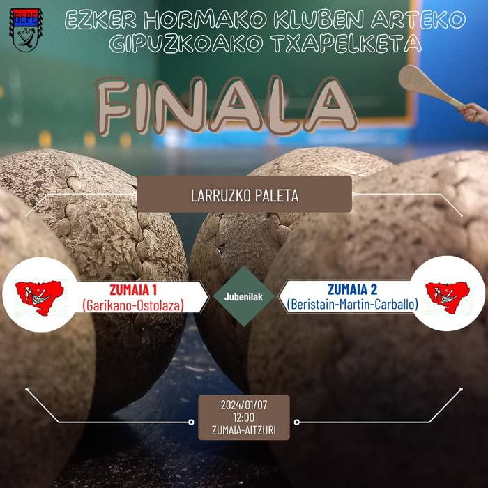 Gipuzkoako pilota txapelketako finala