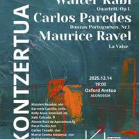 Kontzertua: Walter Rabal, Carlos Paredes eta Maurice Ravel