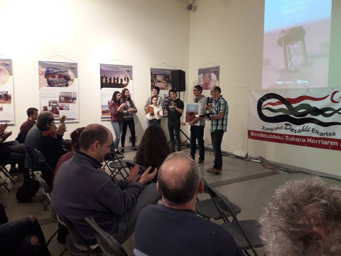 Samuel Ruiz eta Ibon Ibargurenek ikasleen esker ona jaso dute