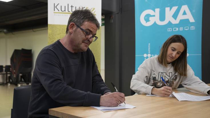 Urolako Komunikazio Taldeak eta Kulturaz kooperatibak lankidetza hitzarmena sinatu dute