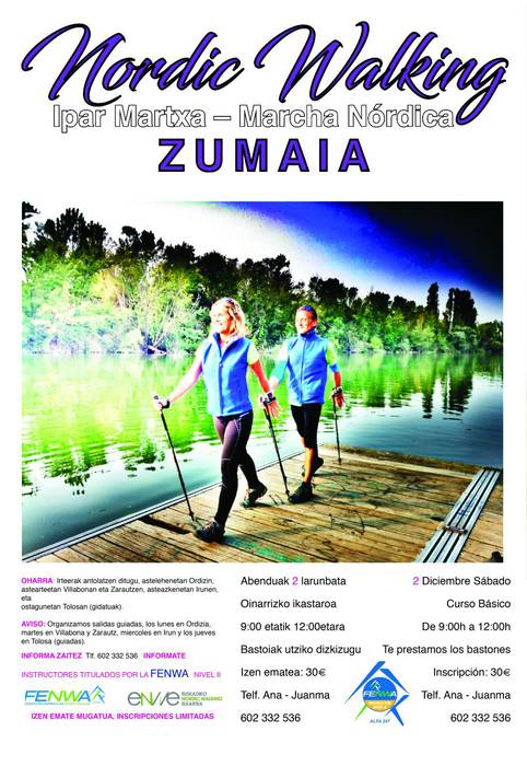 Nordic Walking ikastaroa 