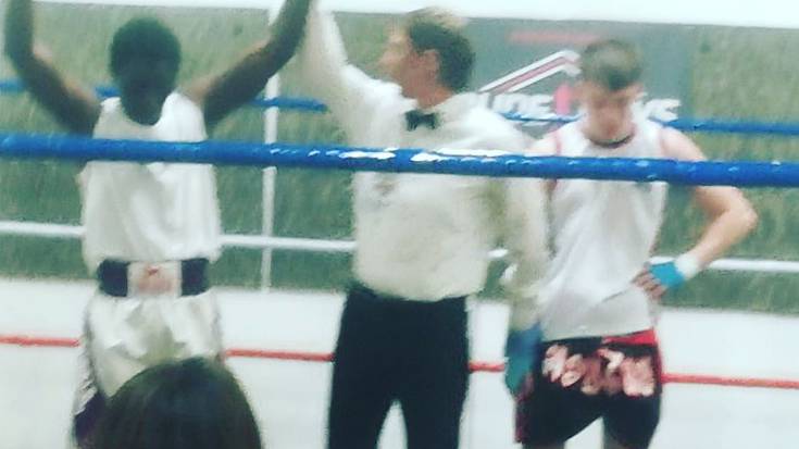 Mady Diamé irabazle, ostiralean Donostian izandako boxeo borrokaldian