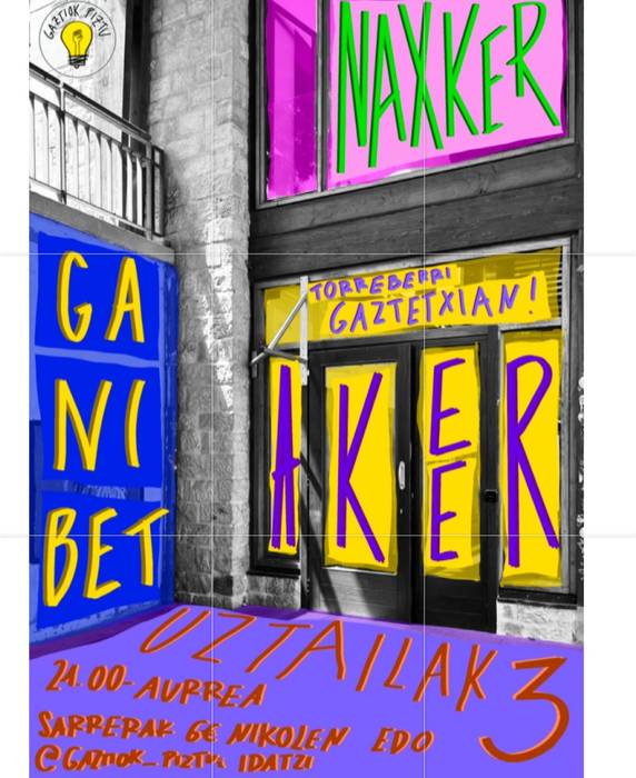 Kontzertuak: Akeer, Ganibet eta Naxker