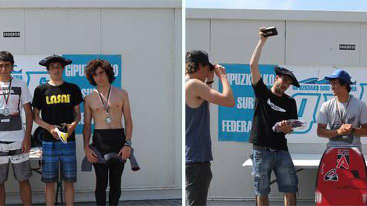 Zumaiako bodyboarda, Gipuzkoako onenen artean