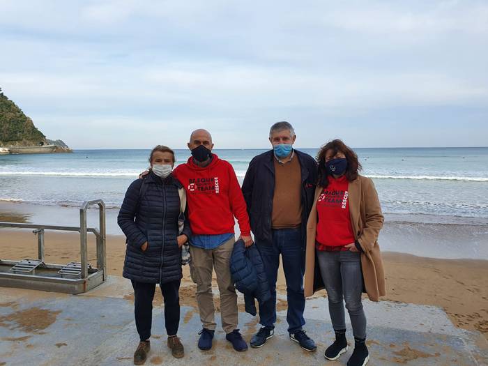 15.000 euro emango dizkio Zarauzko Udalak Salvamento Maritimo Humanitariori