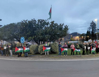 Palestinari elkartasuna erakutsi eta gerra inperialistekin amaitzea eskatuko dute ostiralean Sanjuandegiko biribilgunean