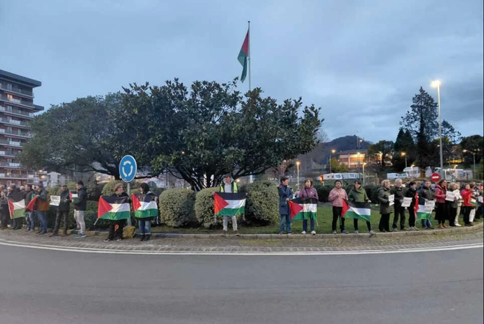 Palestinari elkartasuna erakusteko elkarretaratzea deitu du Elkar-ekinek ostiralerako