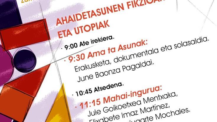 Ahaidetasunen fikzioak eta utopiak